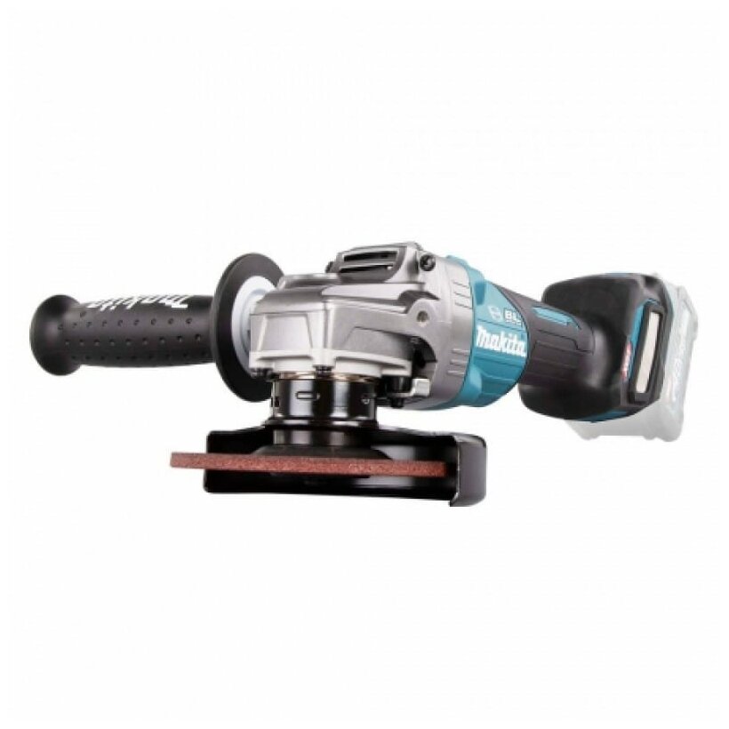 Шлифмашина аккумуляторная угловая MAKITA GA029GZ (XGT BL 40В, 125 мм, 3000-8500 об/мин, клавиша, кожух, эл.тормоз, XPT, AFT, плавный пуск, а, шт