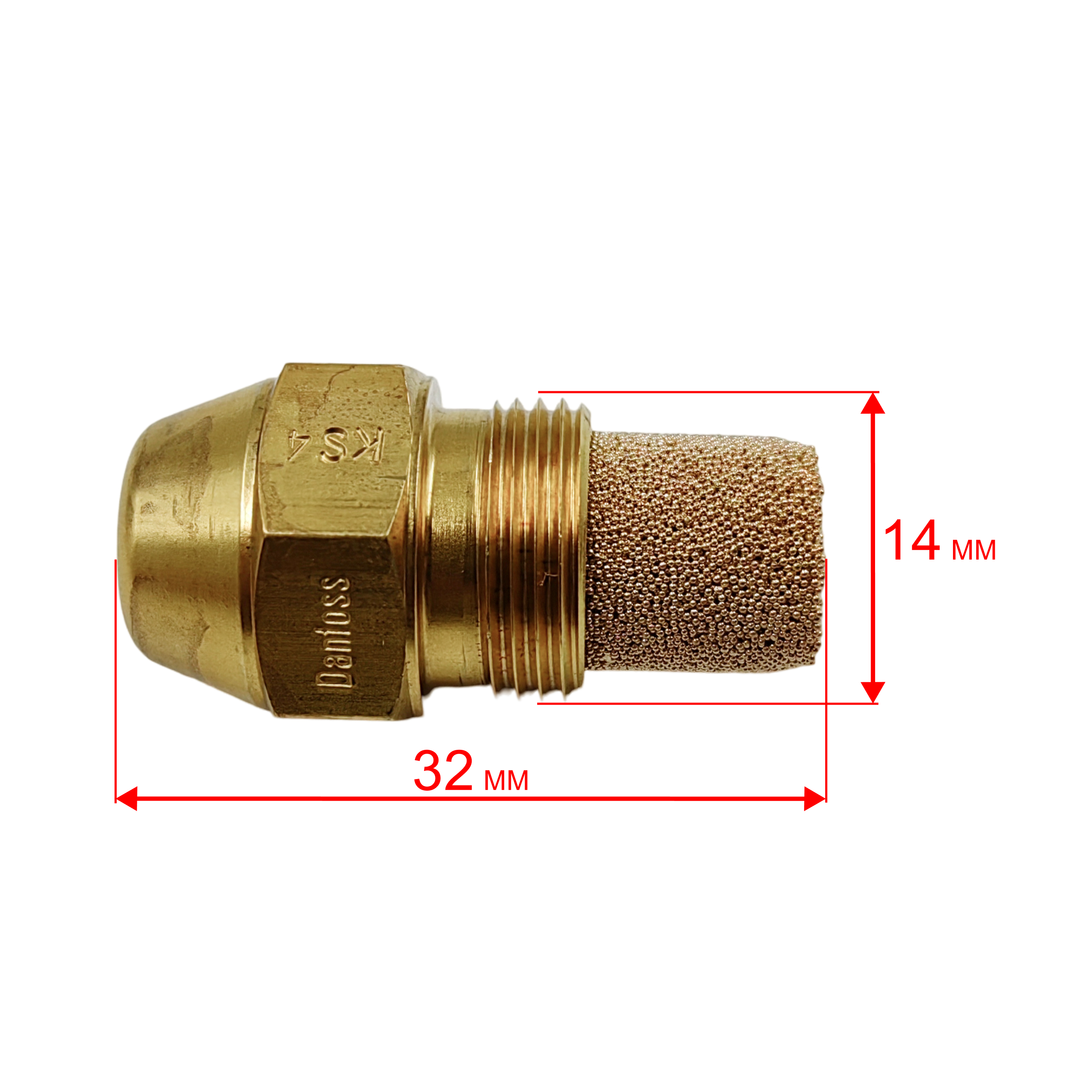 Форсунка QUATTRO ELEMENTI QE52/62DN (906-999-039), шт