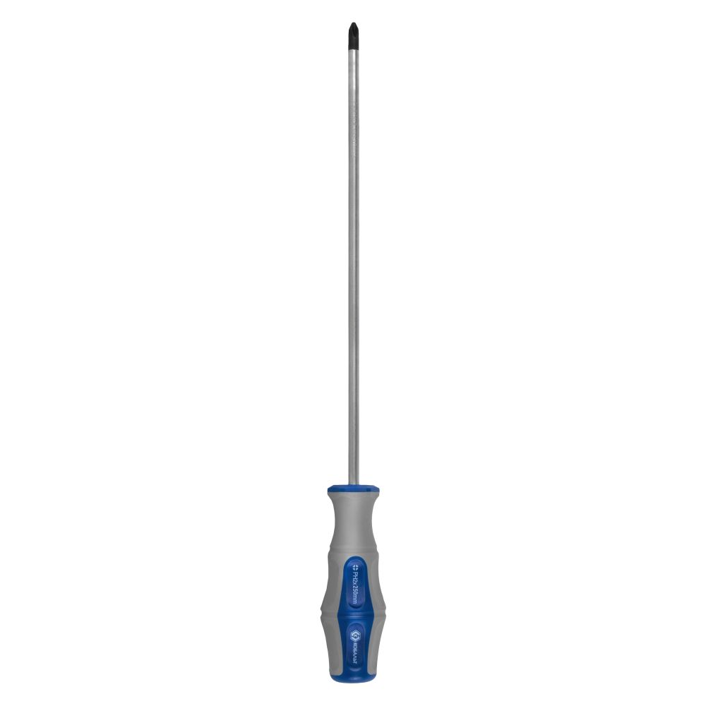 Отвертка Ultra Grip КОБАЛЬТ PH-2 х 250 мм, CR-V, двухкомпонентная рукоятка, подвес (920-391), шт