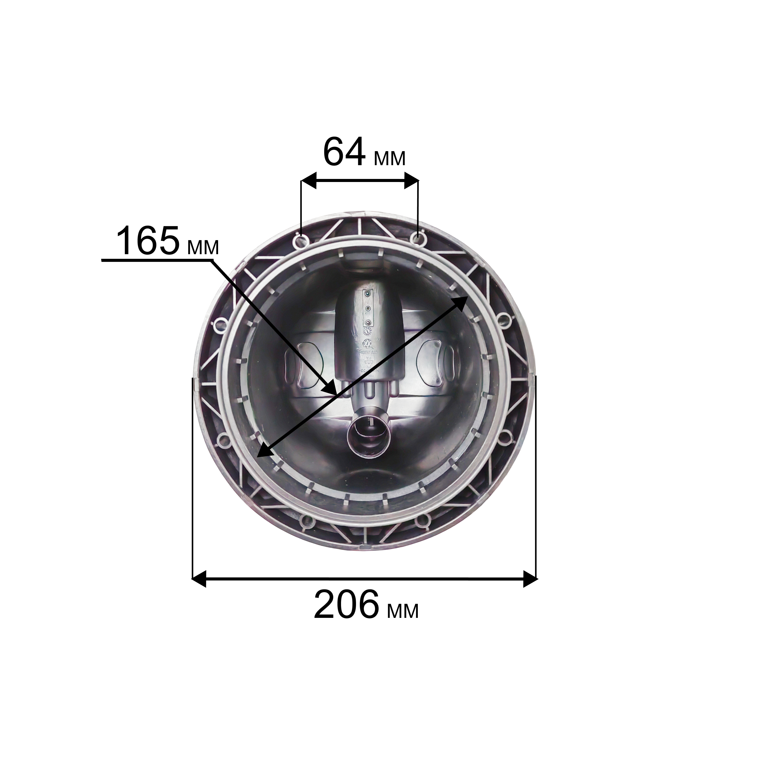 Корпус насоса водяного QUATTRO ELEMENTI A1100FL/1300FL (770-650-014), шт