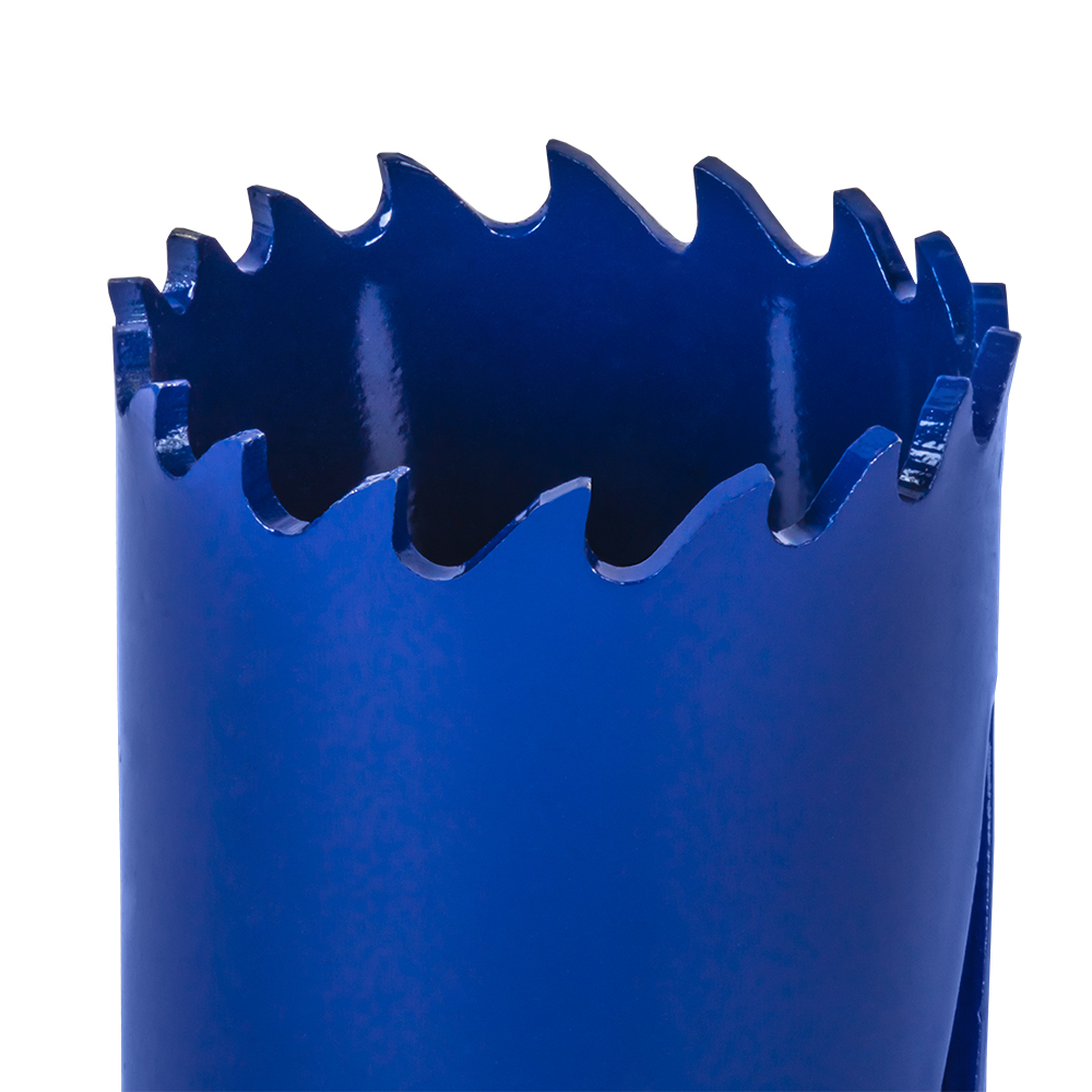 Коронка биметаллическая ПРАКТИКА  32 мм (1 1/4"), (1шт), клипса