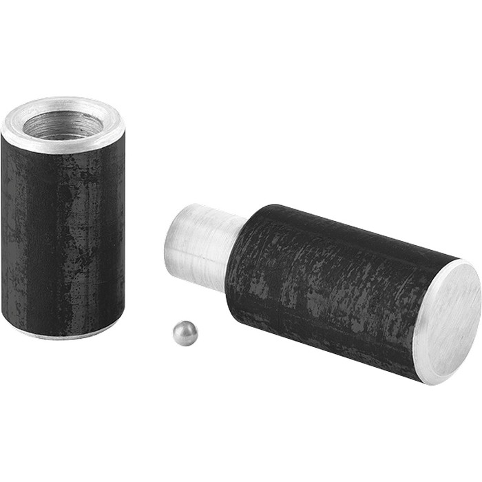 Петля гаражная с шаром, D 20 x 120 мм, 4 шт, Сибртех