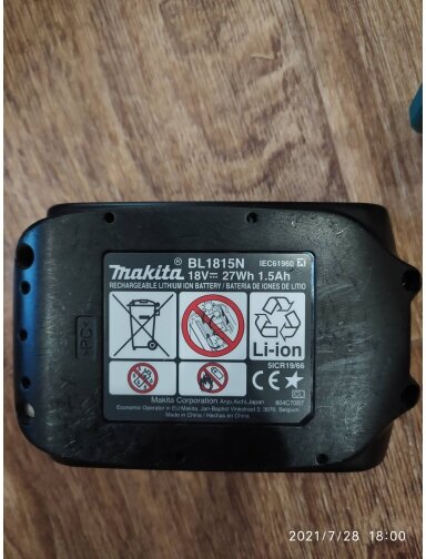 Аккумуляторная дрель-шуруповерт Makita DDF453SYX5