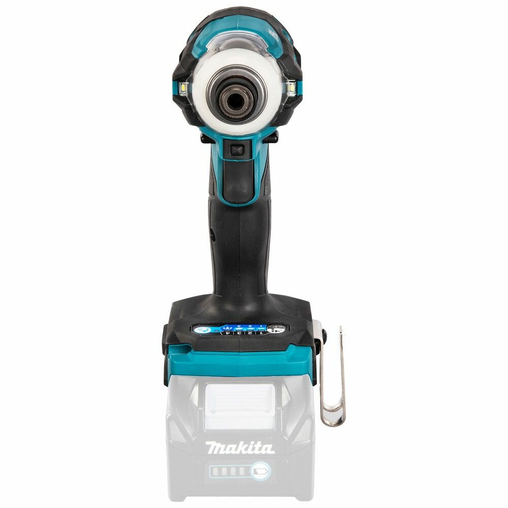 Шуруповёрт аккумуляторный ударный MAKITA TD001GZ (XGT BL 40В, 1/4",220 Нм, 8 реж.,XPT,без акк и З/У), шт