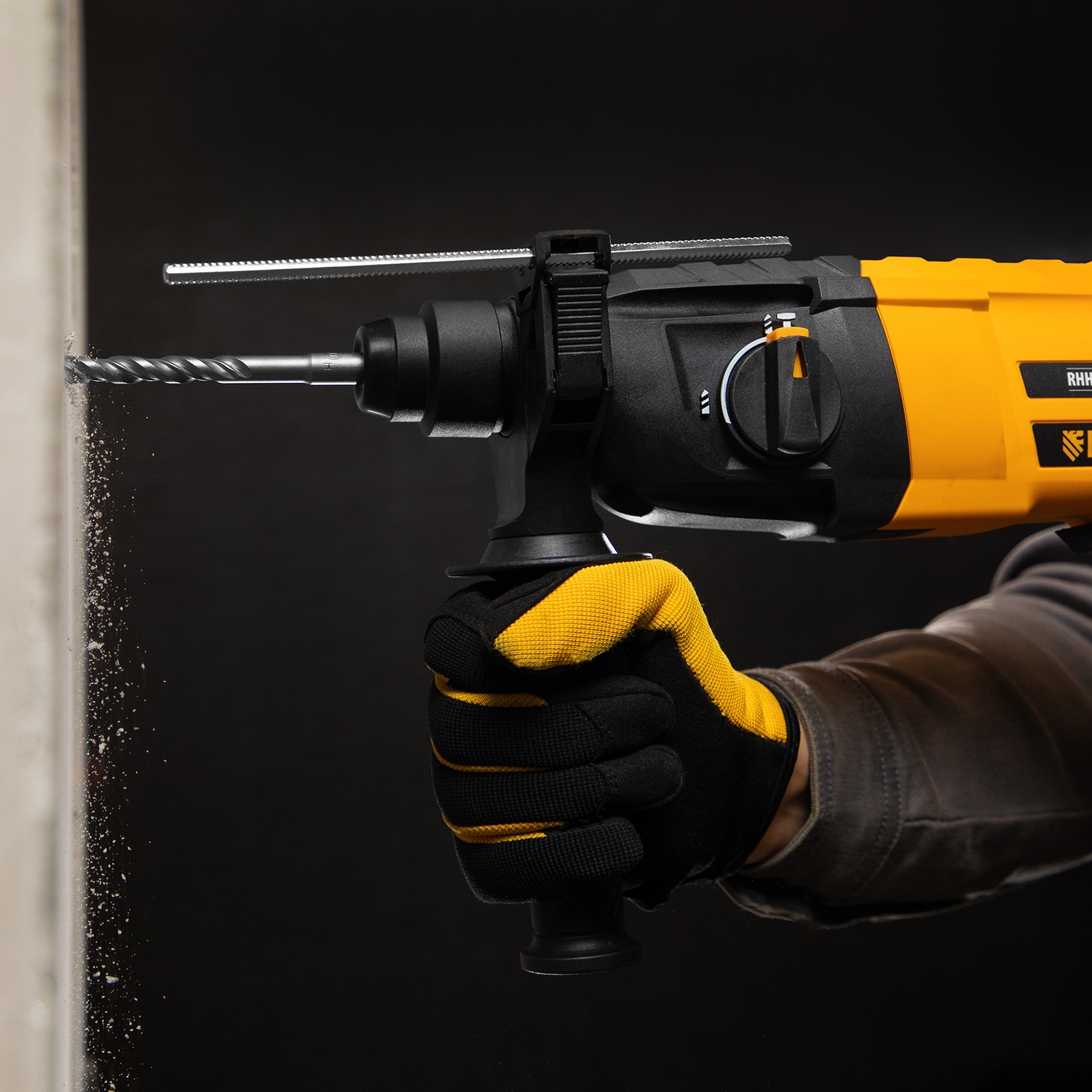 Перфоратор электрический RHH-600-22, SDS-plus, 600 Вт, 2,5 Дж, 2 реж. Denzel