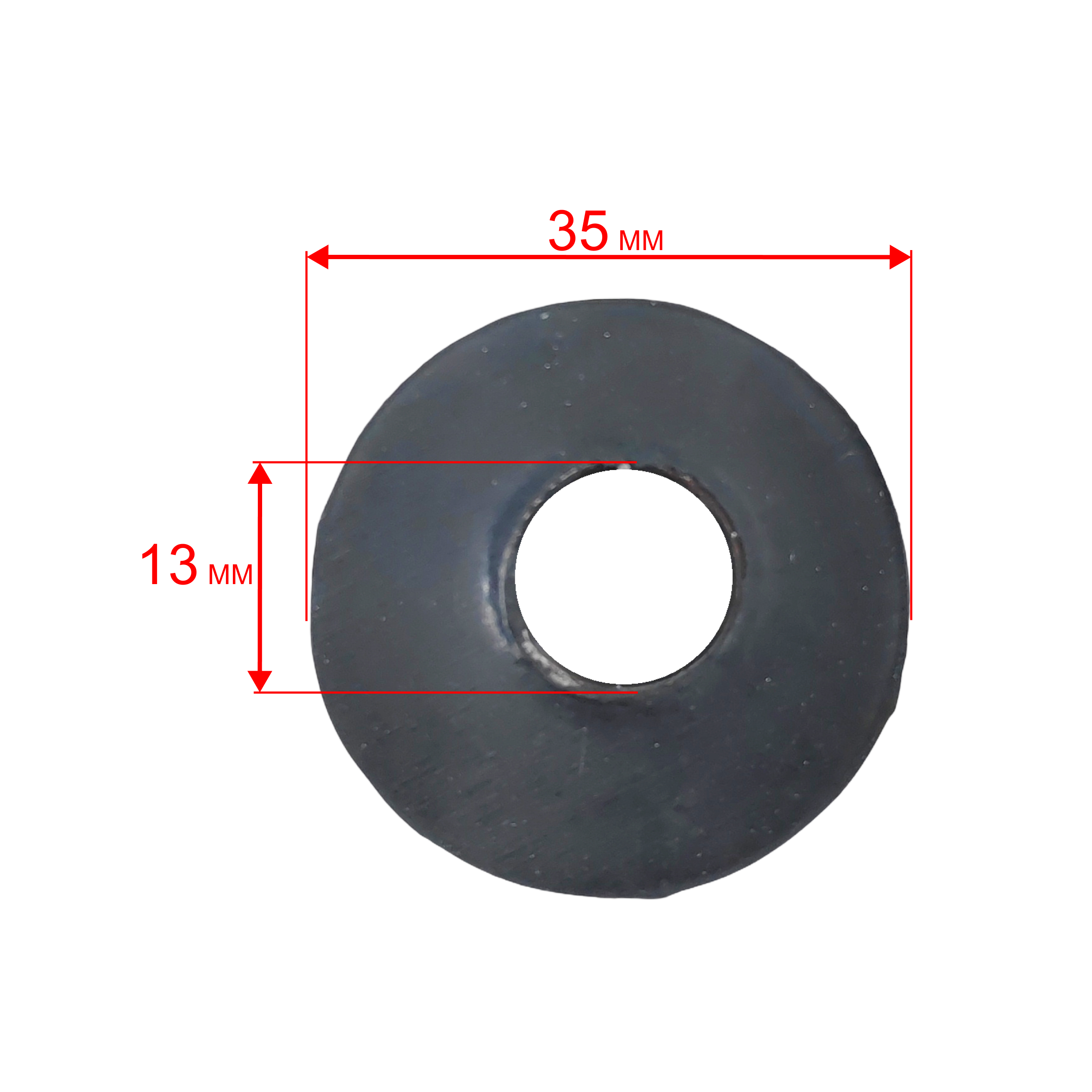 Виброгаситель DDE PTR80/PTR100H помпы 35*12*20 (34030-00102-00), шт