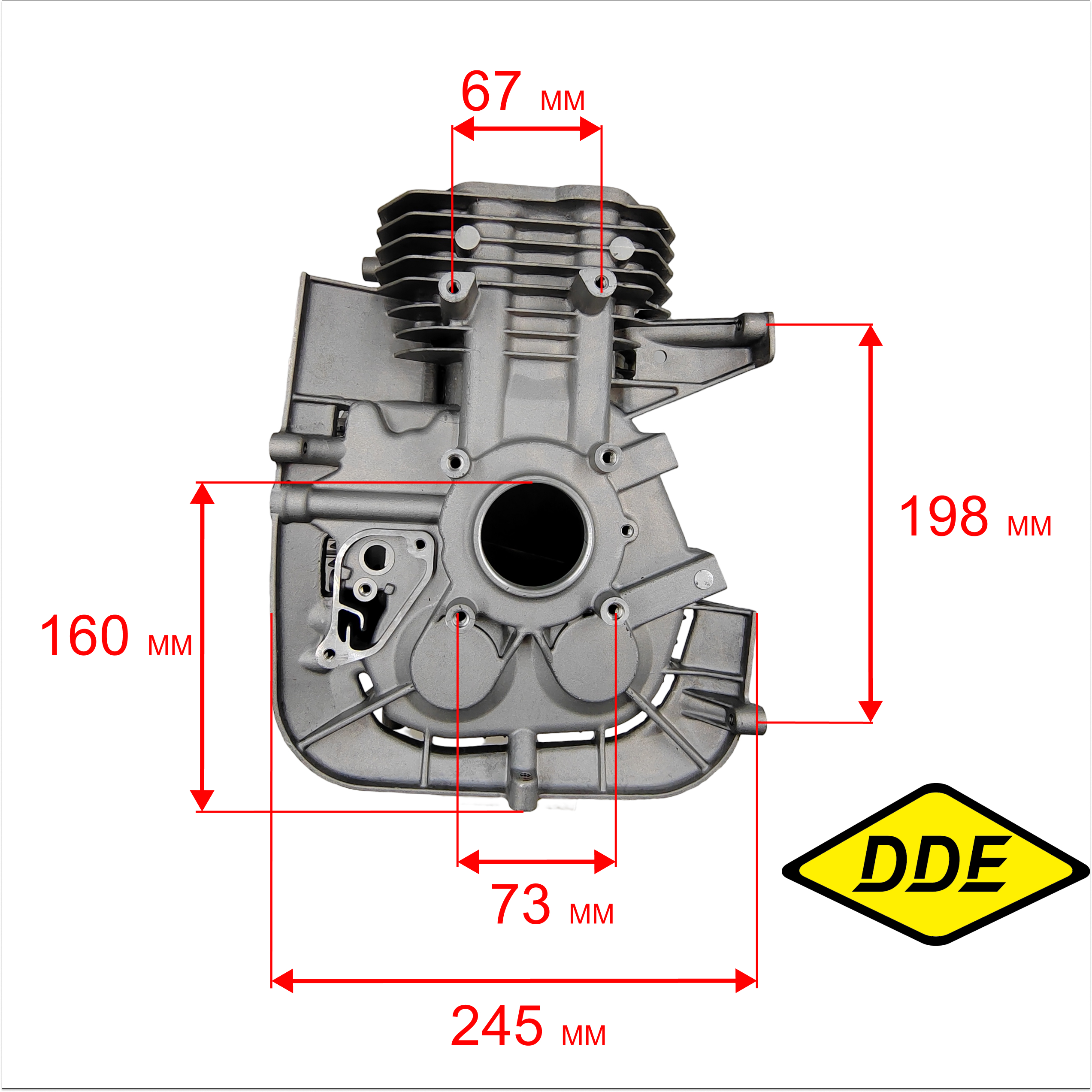 Цилиндр блок двигателя DDE LC1P92F-1 для трактора TR 102-300 (909-167-566), шт