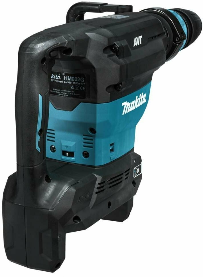 Отбойный молоток аккумуляторный MAKITA HM002GZ03 XGT 2x40В BL,20.9Дж,12кг,AWS,AVT,Soft no load,XPT, без аккум.и з/у.,чемодан., шт