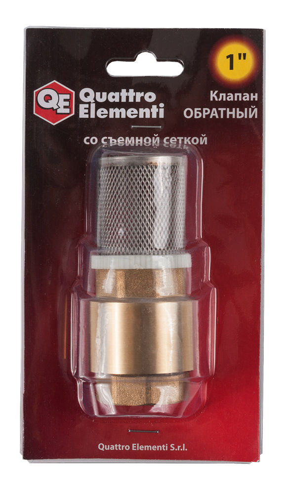 Обратный клапан QUATTRO ELEMENTI 