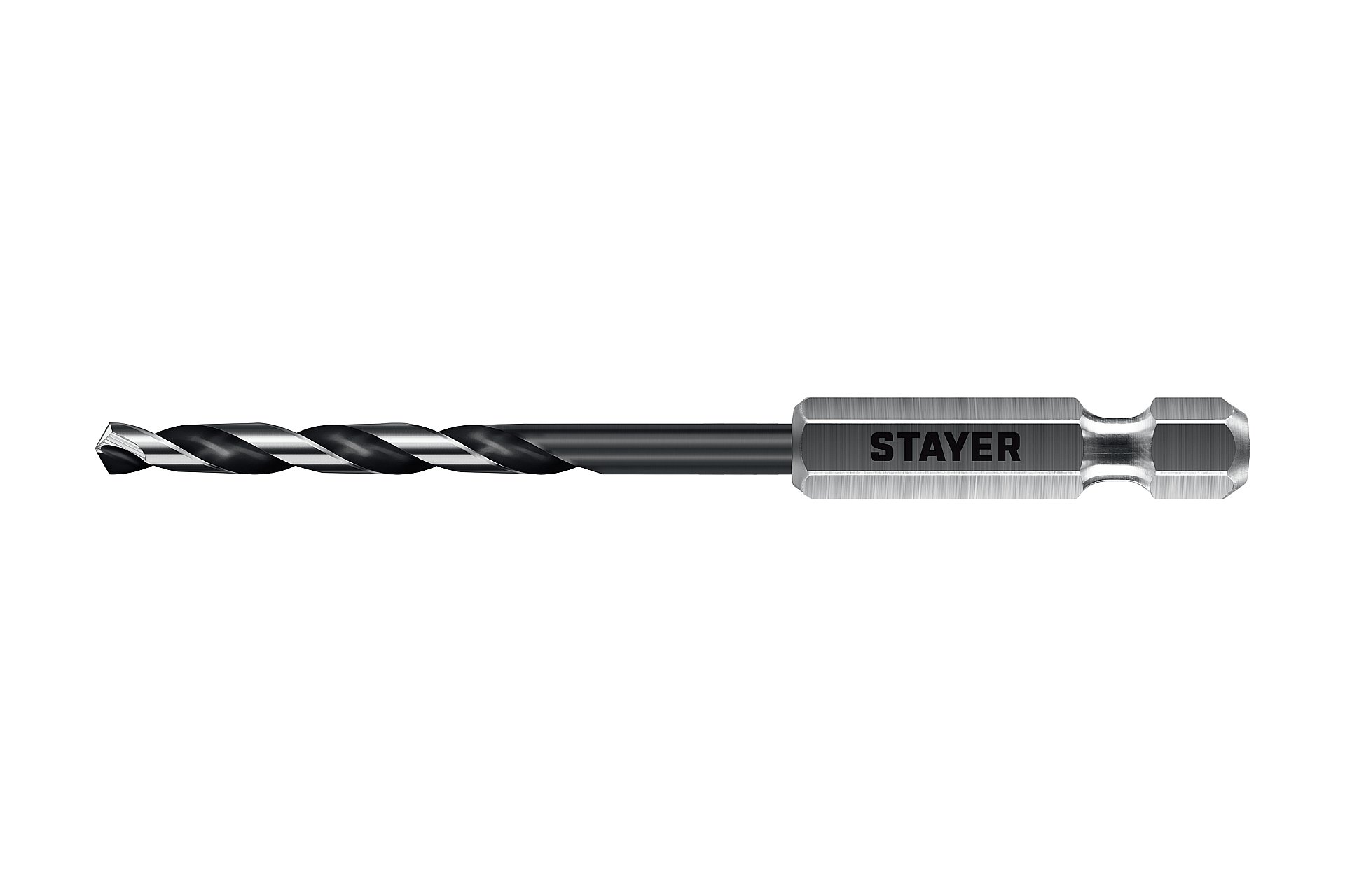 STAYER НЕХ-1/4″, 8 шт, набор сверл по металлу для винтовёртов и шуруповертов IMPACT READY (29603-H8)