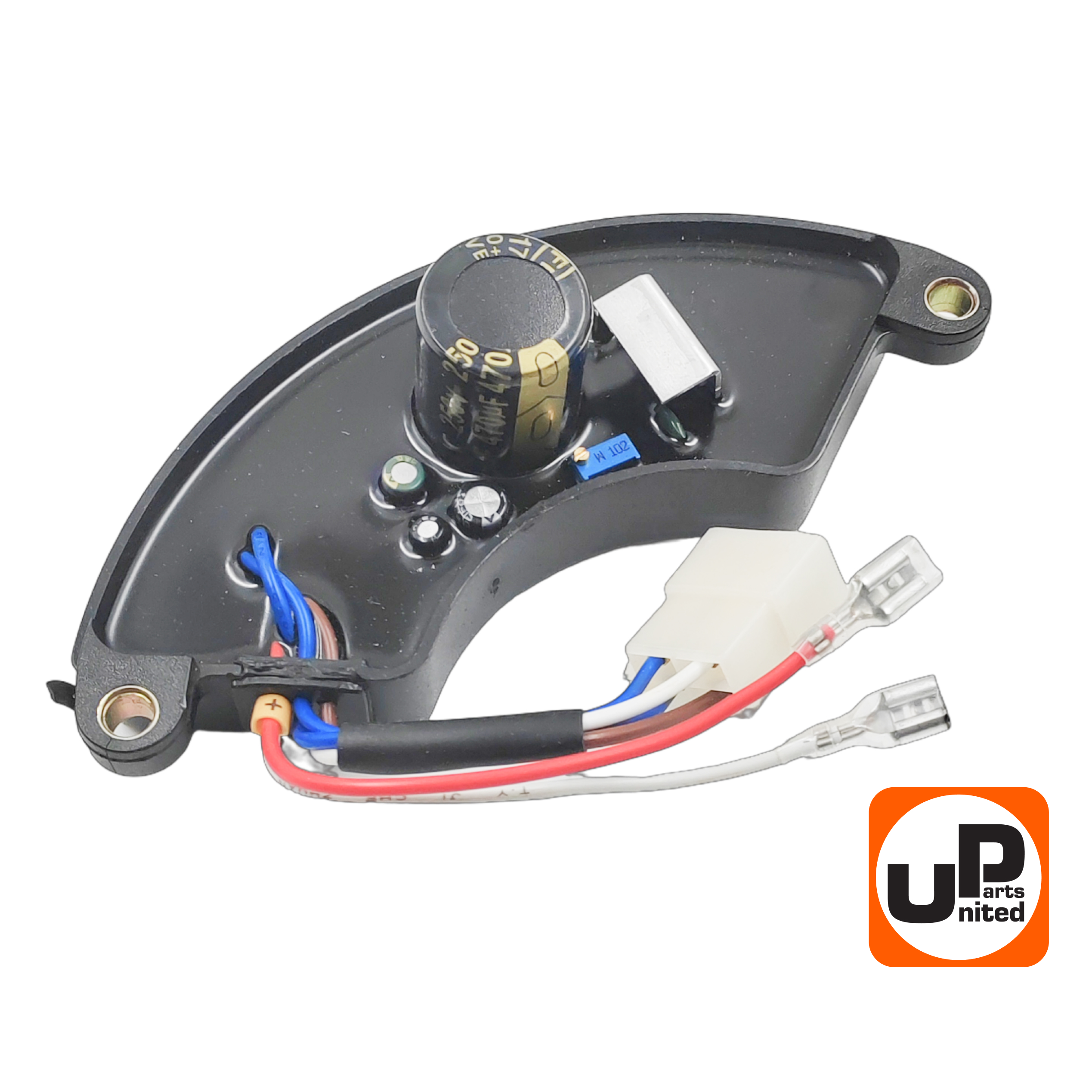 Блок AVR UNITED PARTS 8 кВт, 1Ф, полукруглый, провода 4+2, шт