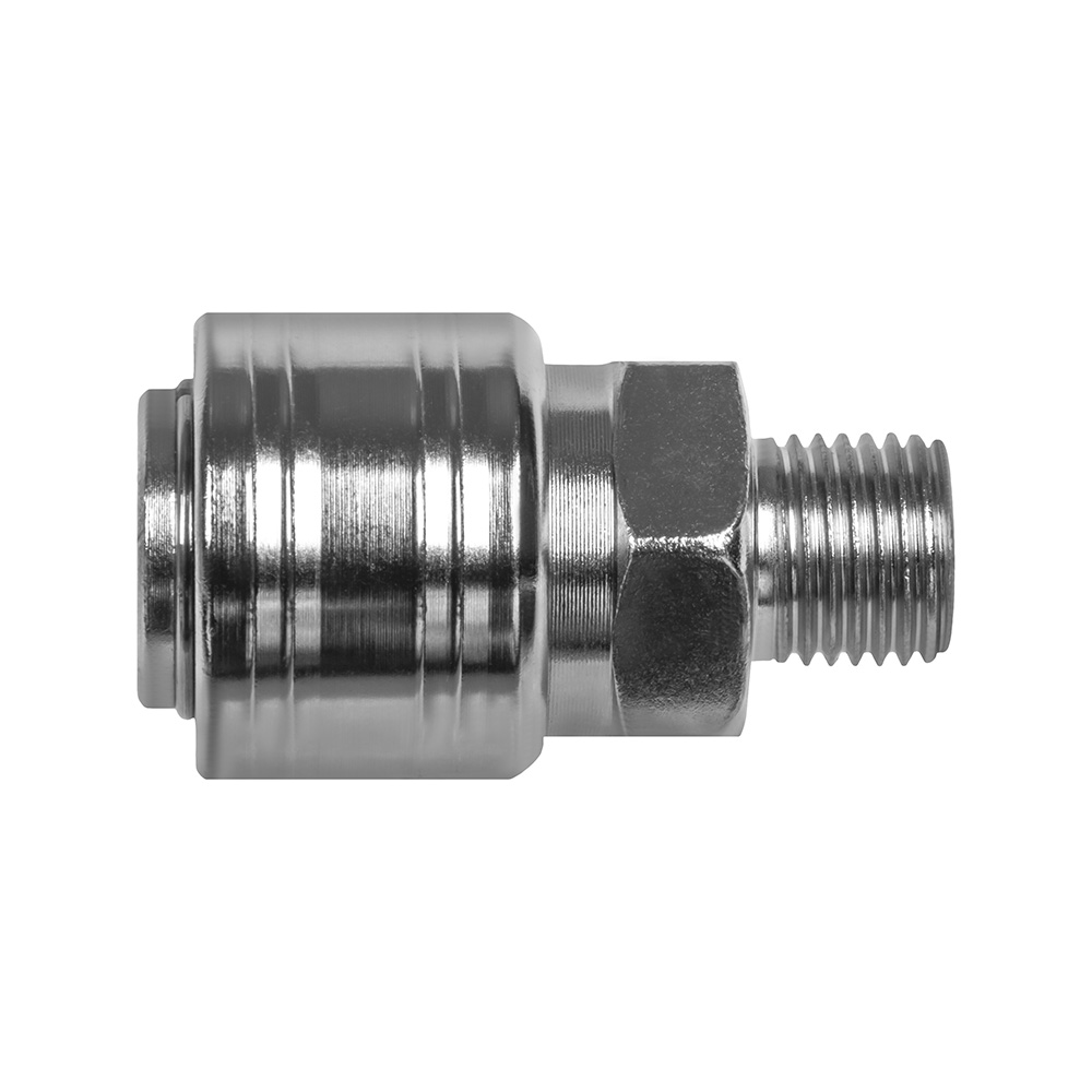 Фитинг-переходник ERGUS EQ2, соединение мама EURO - папа резьба 1/4 "