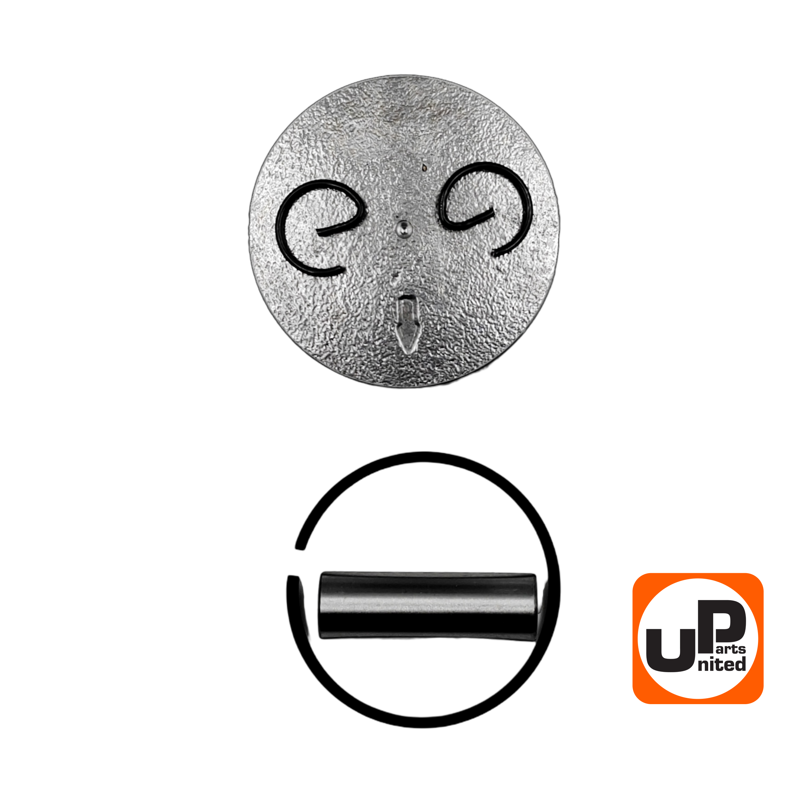 Поршень в сборе UNITED PARTS для бензопил 38 куб.см. Ø39мм (3800), шт