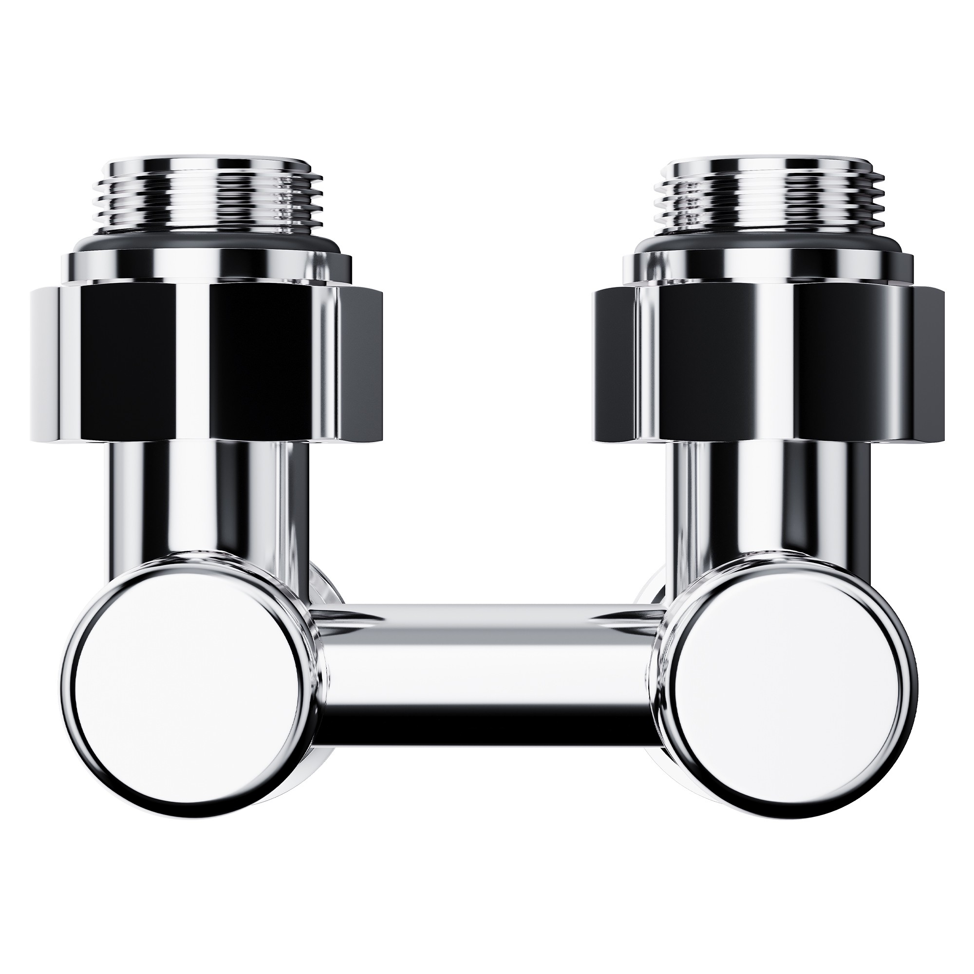 Узел нижнего подключения Royal Thermo Design угловой 1/2"х3/4" EK (хром)