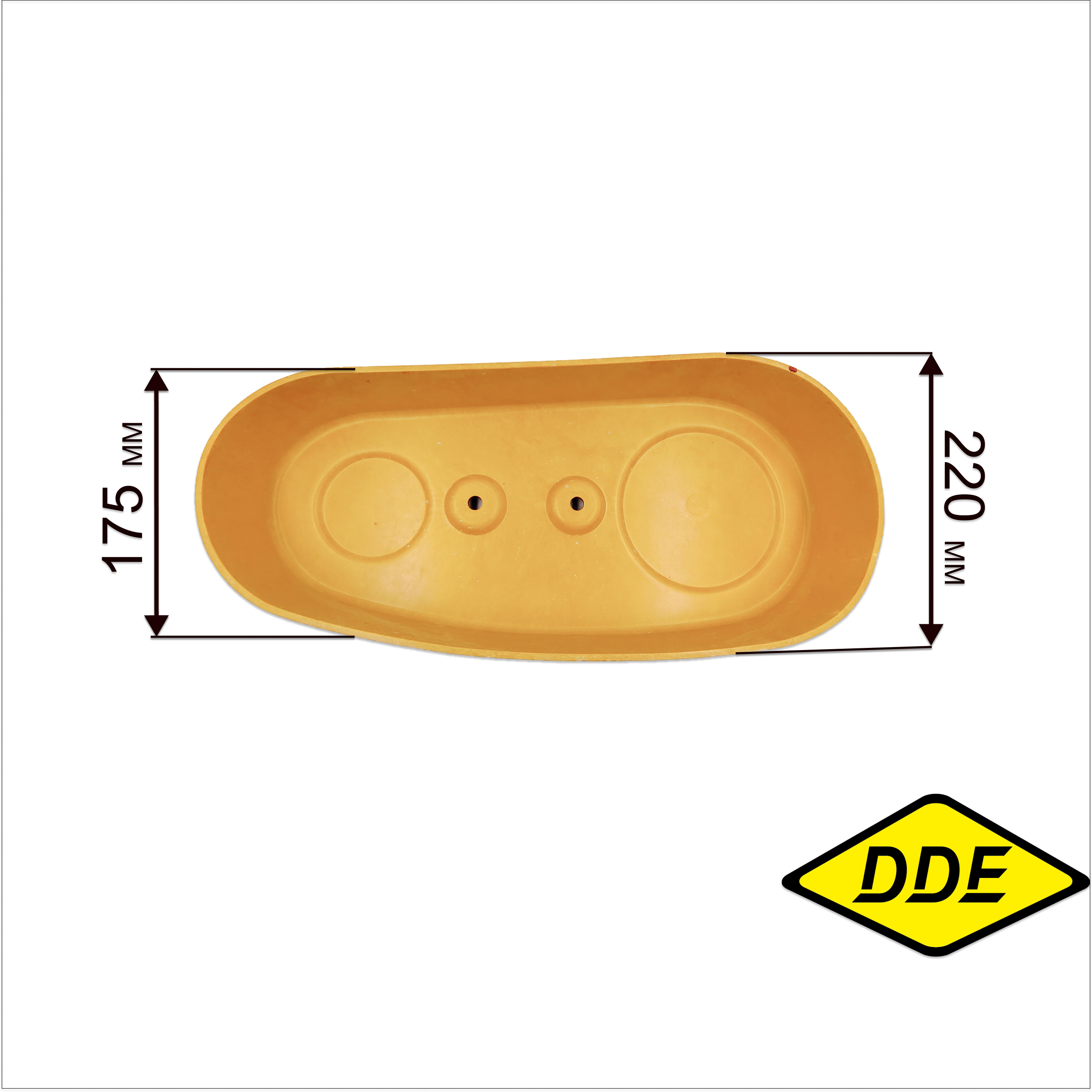 Кожух ремня DDE VP80-CK (VP80-0020), шт