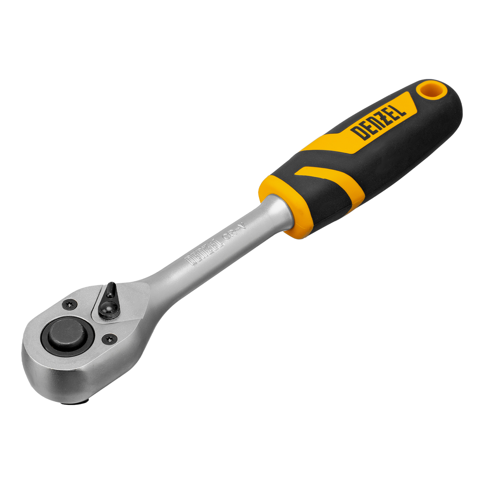 Набор инструментов, 1/2", 1/4", CrV, S2, пластиковый кейс, 122 предмета Denzel