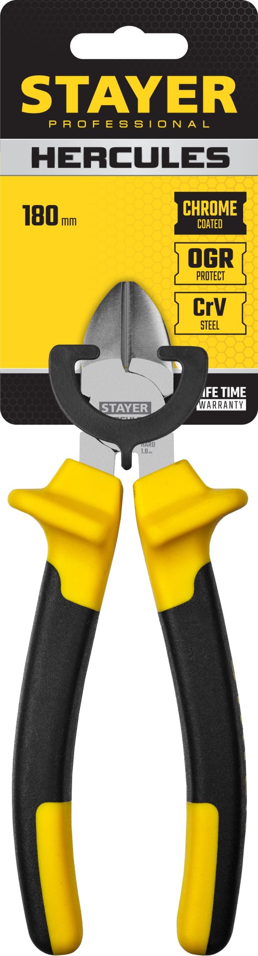 STAYER Hercules, 180 мм, бокорезы, Professional (2203-5-18)