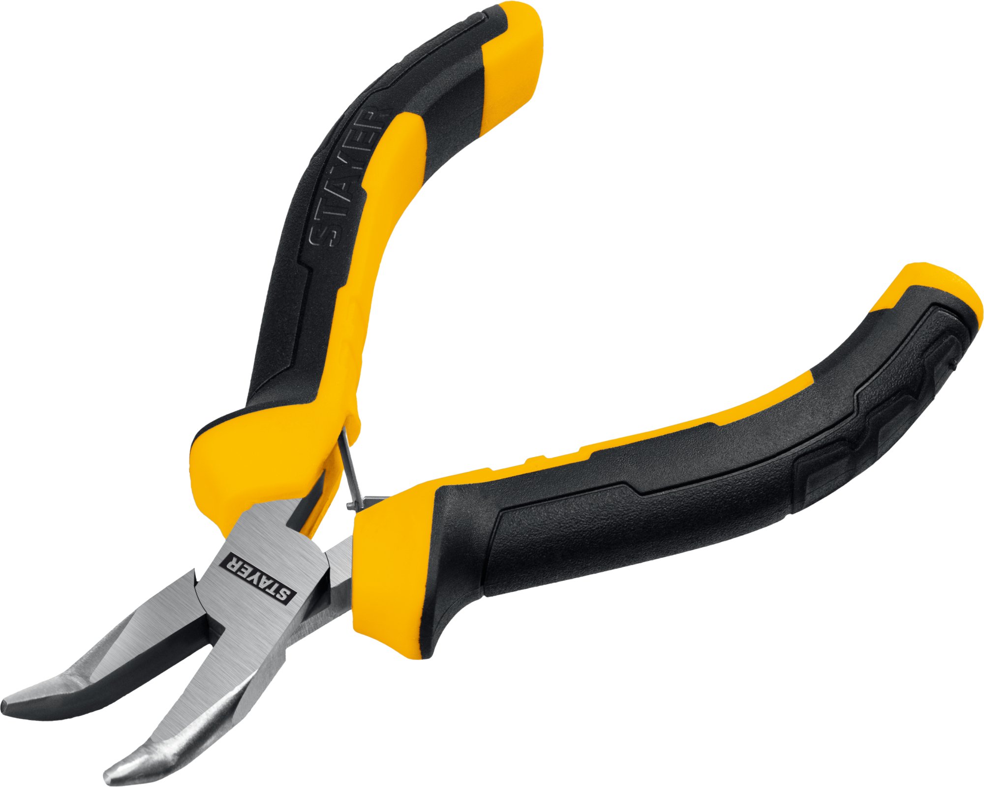 STAYER 120 мм, Мини-тонкогубцы изогнутые (2218-3)