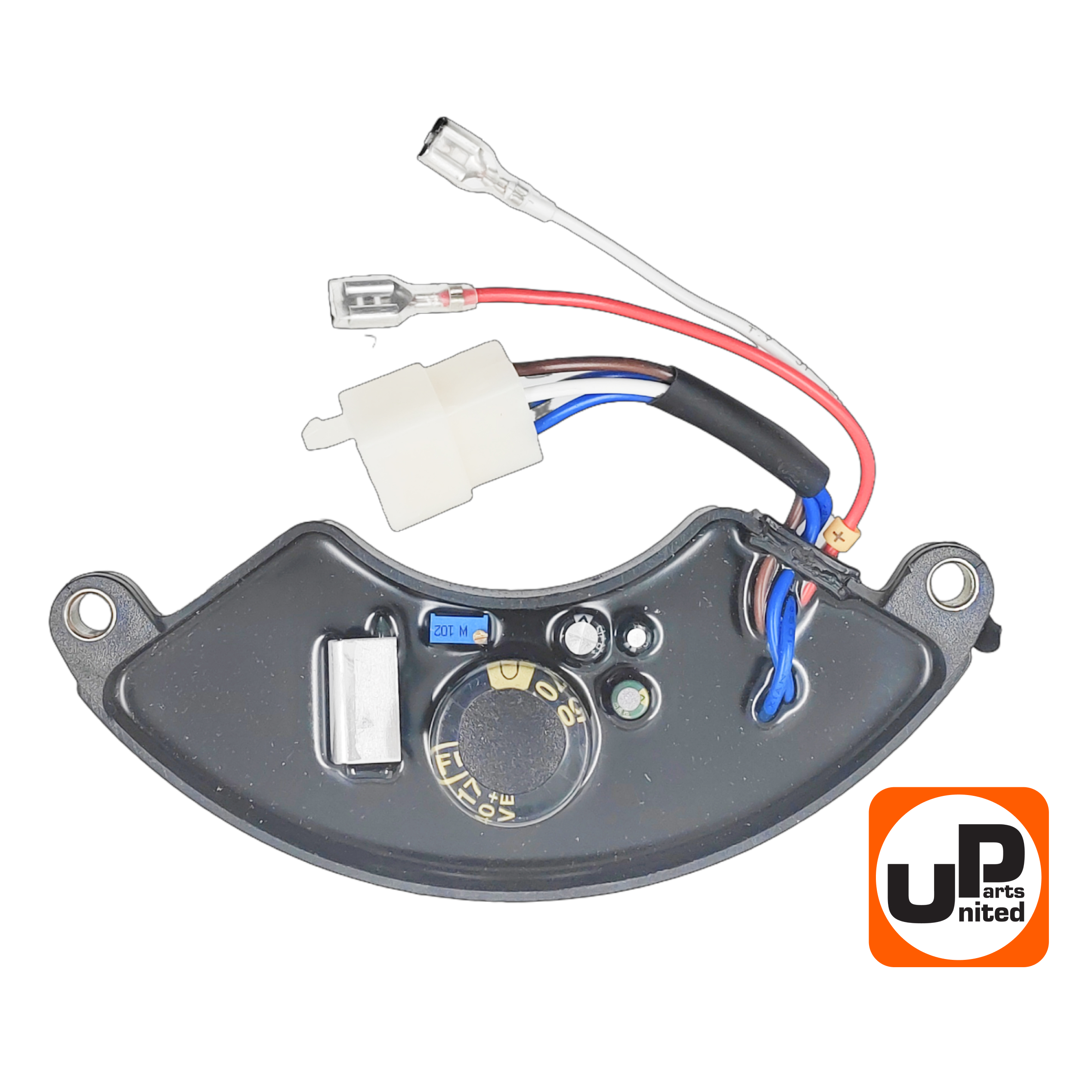 Блок AVR UNITED PARTS 8 кВт, 1Ф, полукруглый, провода 4+2, шт