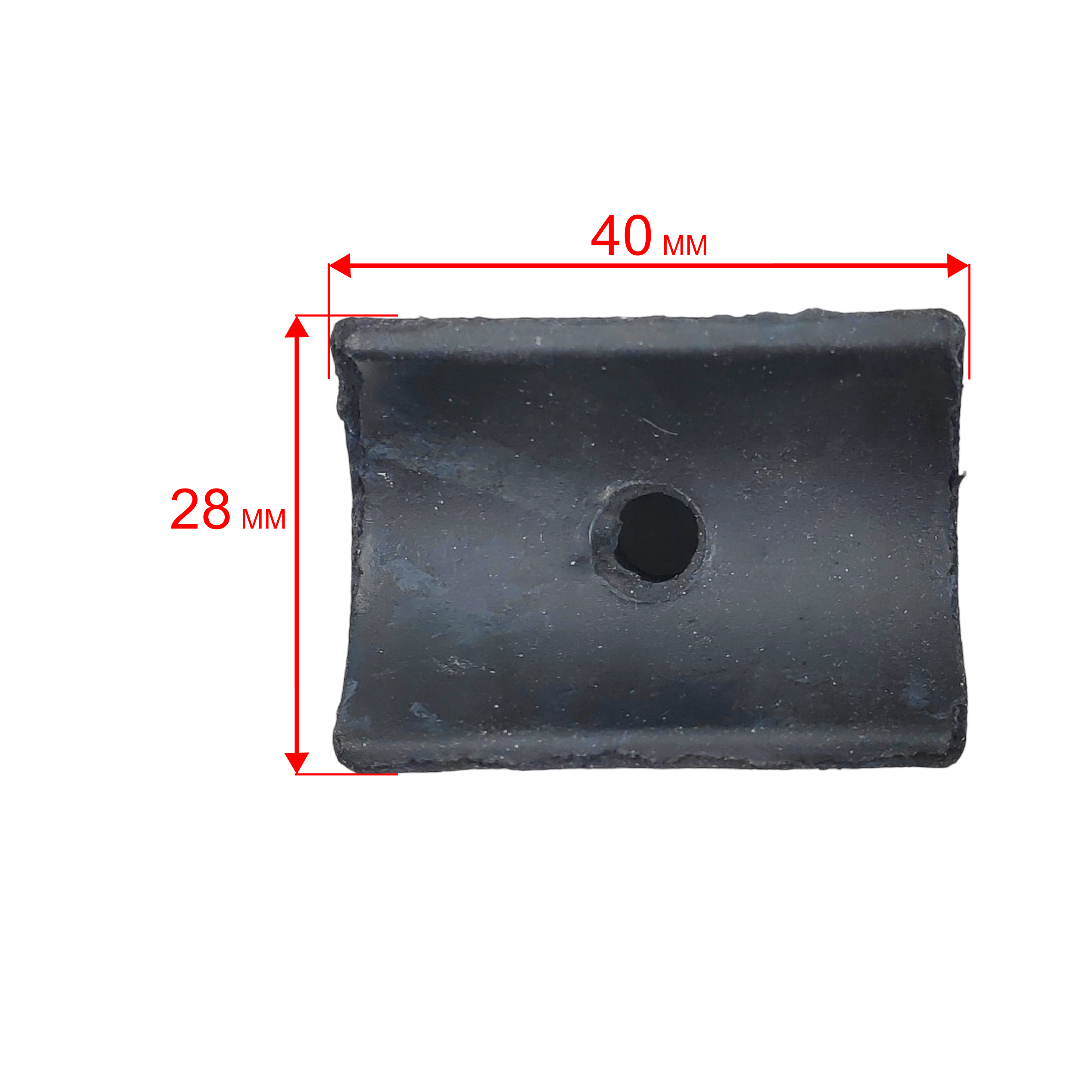 Виброгаситель DDE PH50/PH50-80/PN51/PTR80 рамы (ножки) (34030-00066-00), шт