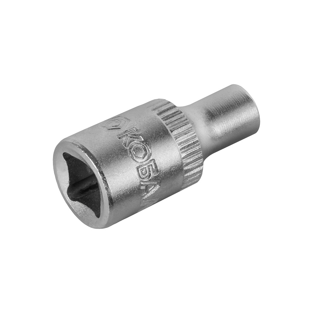 Головка торцевая КОБАЛЬТ 1/4", TORX  E4, CR-V, подвес (922-074)