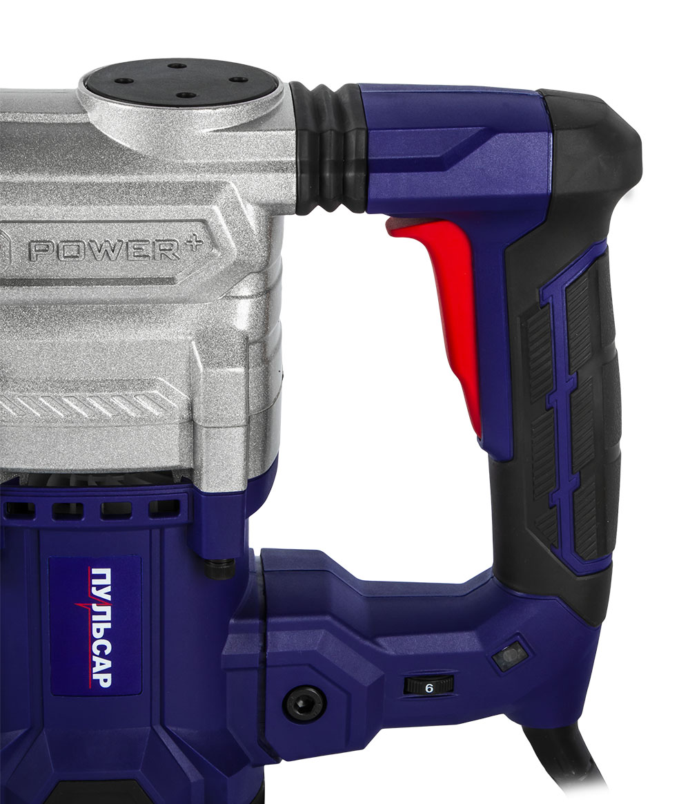 Перфоратор SDS-MAX ПУЛЬСАР ПЭ 42-1600 (1600Вт, 10Дж, 7.2кг) (900-836), шт