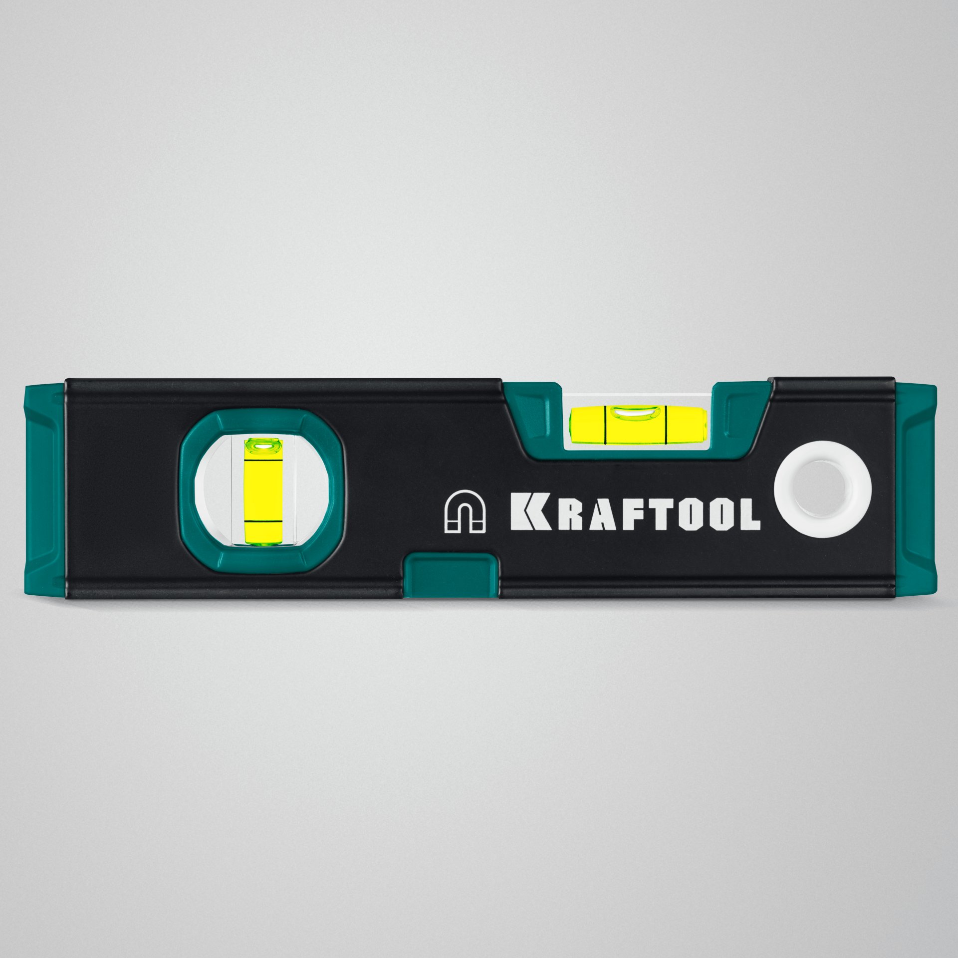 KRAFTOOL KOMPAKT-200, 200 мм, усиленный профиль, компактный магнитный уровень (34782)