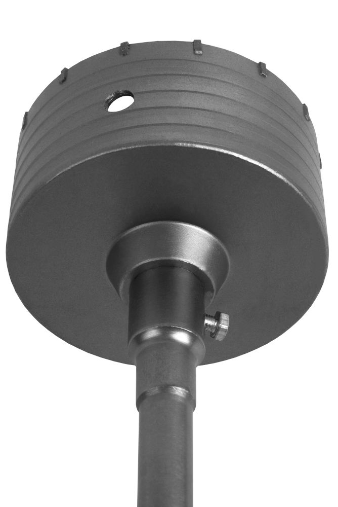 Коронка твердосплавная ПРАКТИКА SDS-Max ударная 120 мм (1шт.) клипса
