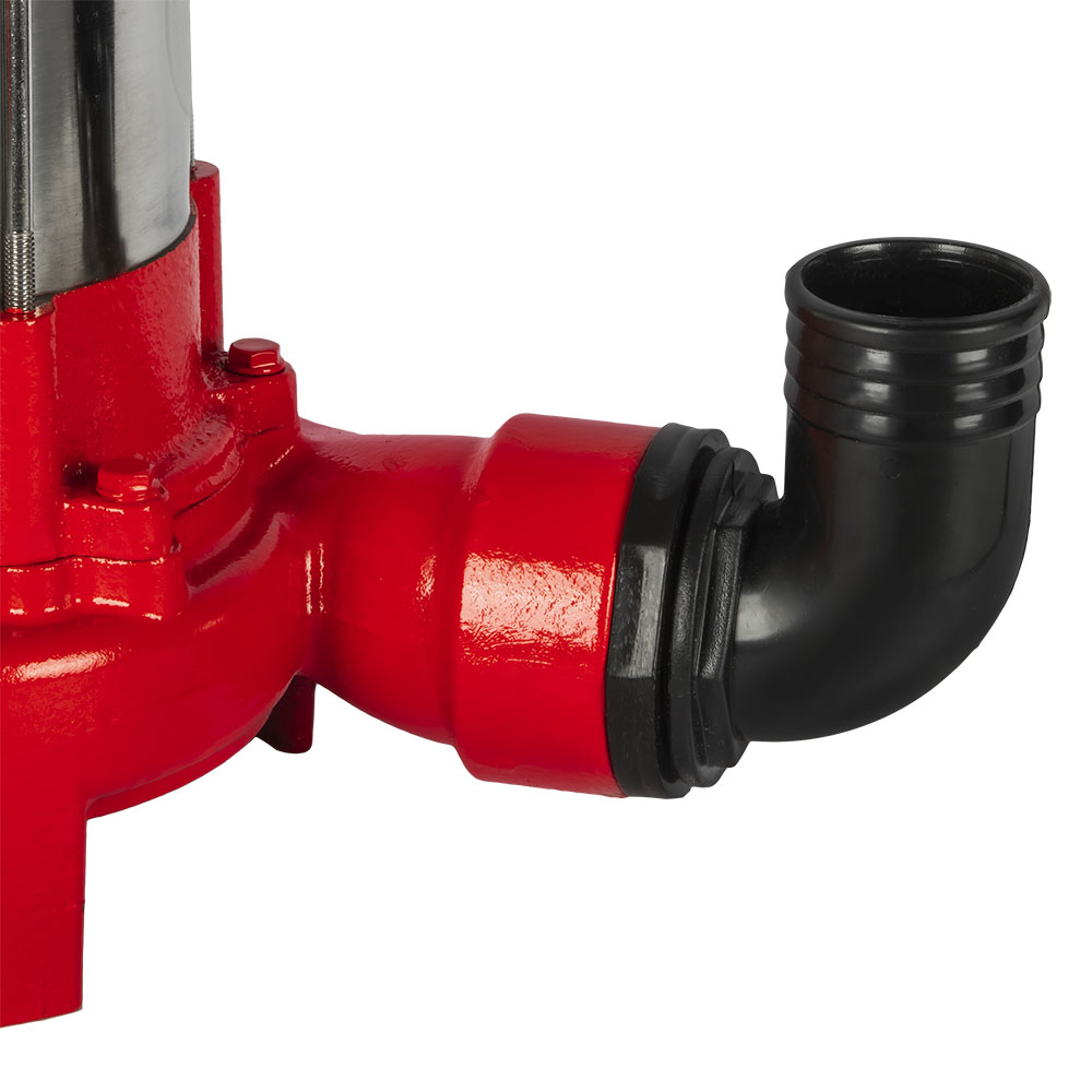 Насос фекальный QUATTRO ELEMENTI Sewage 2500F Ci-Cut (2500 Вт, 30000 л/ч, грязевой, 17 м, 21 кг, чугун, с НОЖОМ) ПРОФ, шт