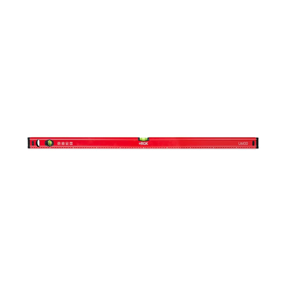 Пузырьковый строительный уровень с магнитом RGK U6100 1 м (100 см)