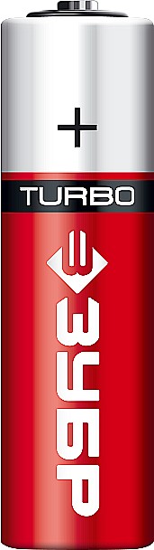 ЗУБР TURBO, АА х 2, 1.5 В, алкалиновая батарейка (59213-2C)