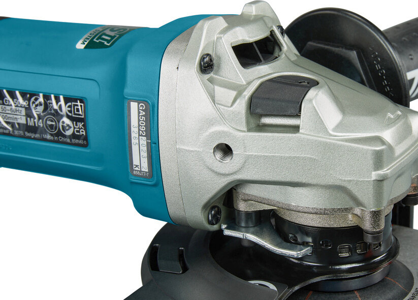Шлифмашина угловая MAKITA GA5092X01 (125мм, 1900Вт, 11500об, SJSII, AFT, защ. от непр. пуска, поддерж. об-тов под нагр.), шт