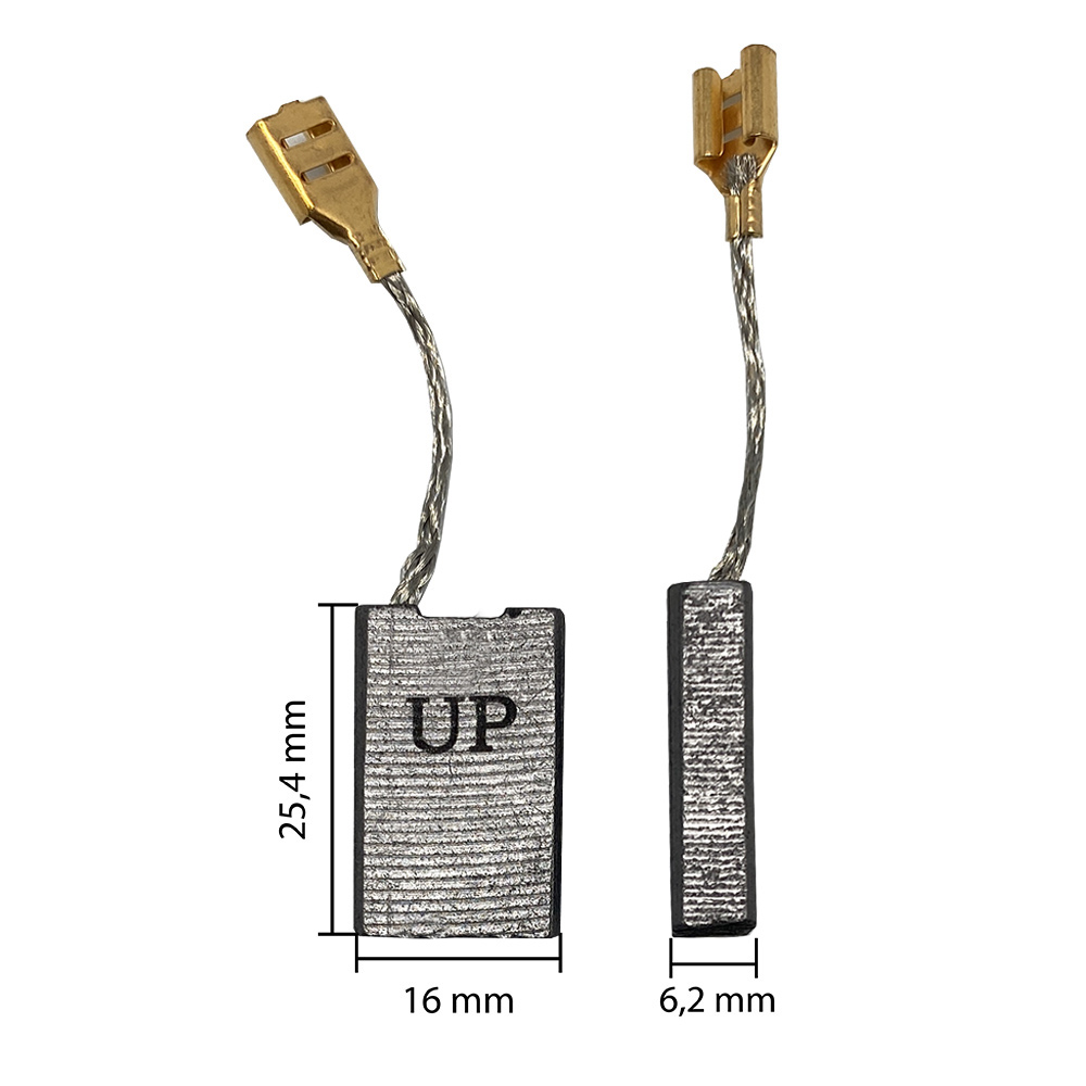 Щетка графитовая UNITED PARTS для BOSCH GBH11DE (аналог 1617014126) (90-0642), шт