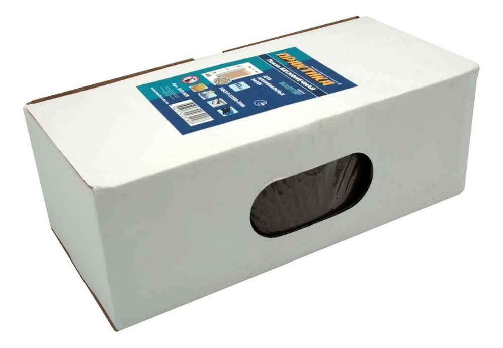 Лента шлифовальная ПРАКТИКА 100 х 610 мм  P150 (10шт.) коробка
