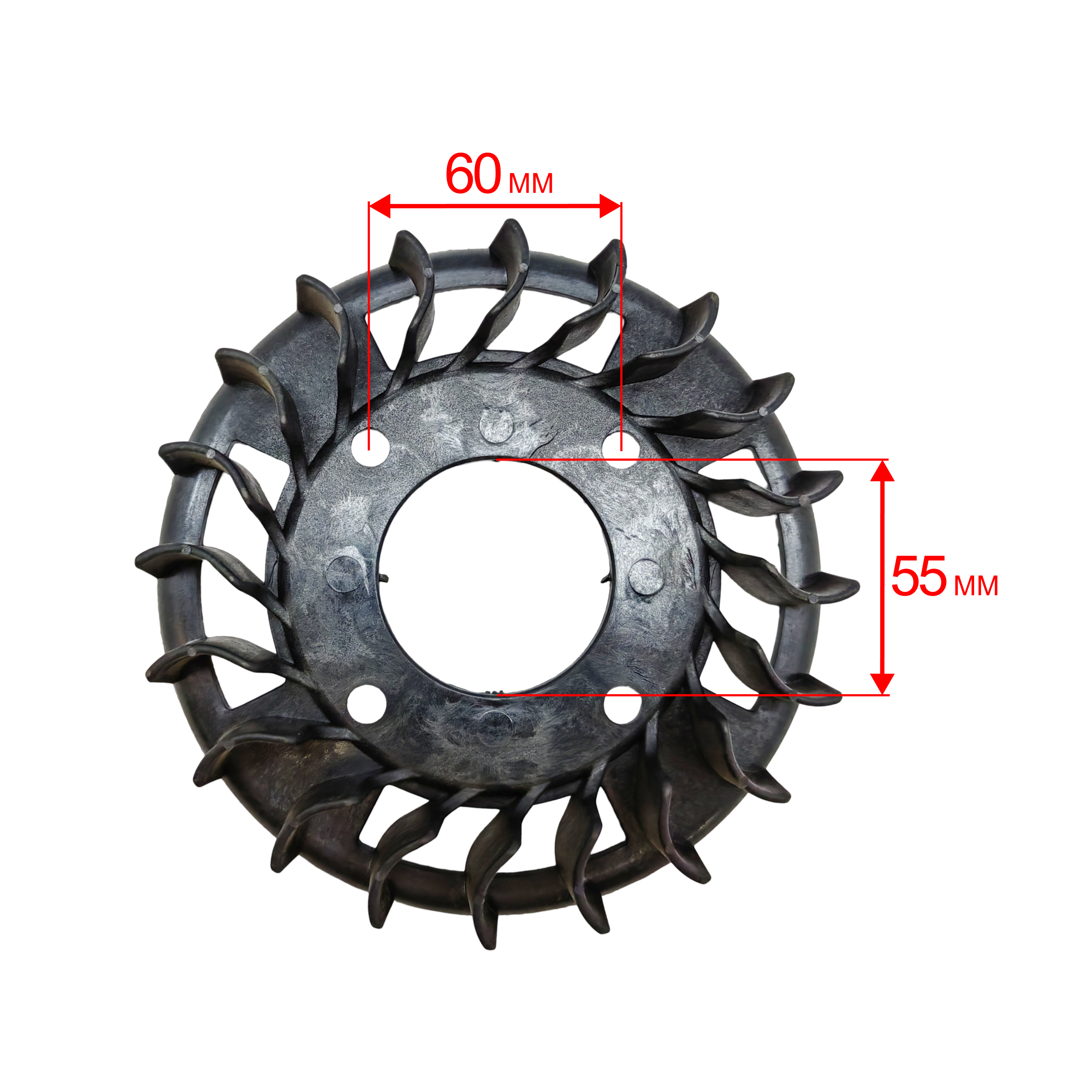 Крыльчатка DDE GG3300Zi ротора  (3300-3500-0055), шт
