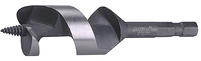 STAYER 30 x 130 мм, шестигранный хвостовик, спиральное сверло по дереву (29480-130-30)
