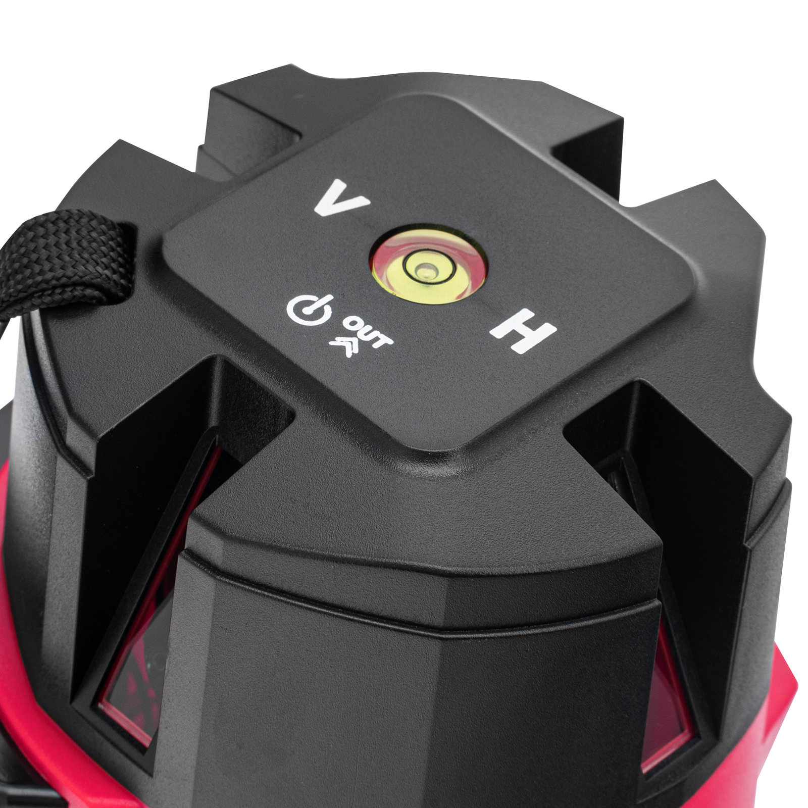 Лазерный уровень CRL-30R, 30 м, красный луч, батарейки, резьба 5/8" MTX