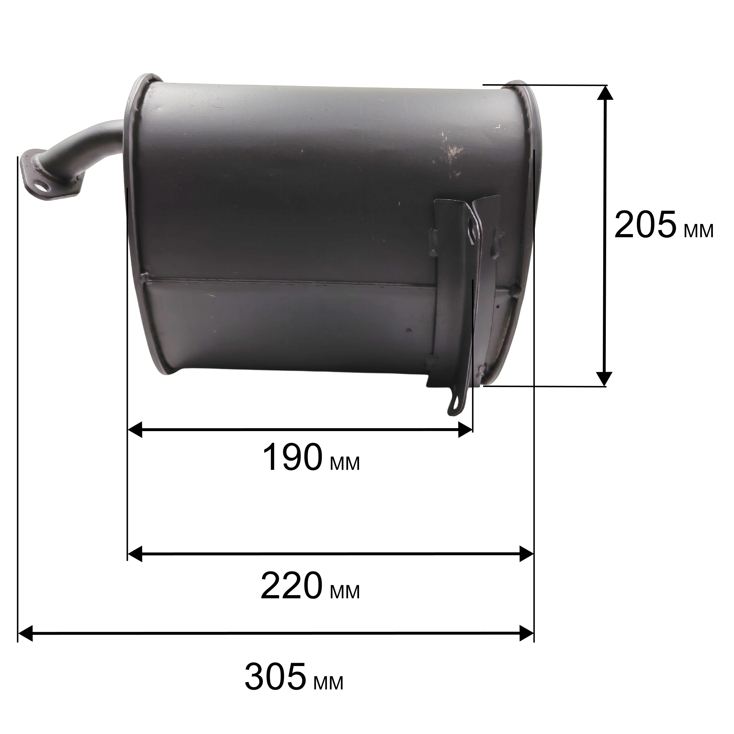Глушитель DDE G260/G300, шт