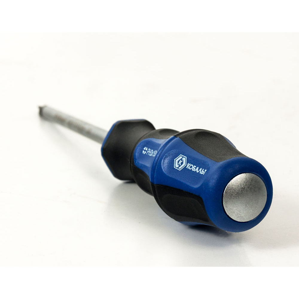 Отвертка ударная КОБАЛЬТ Ultra Grip PH-3x150 ммS2, двухкомпонентная рукоятка (1 шт.) подвес