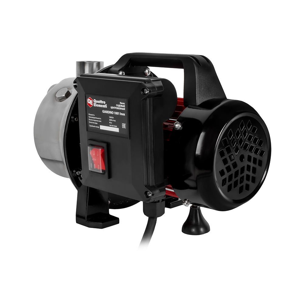 Садовый насос QUATTRO ELEMENTI Giardino 1001 Inox 910-195