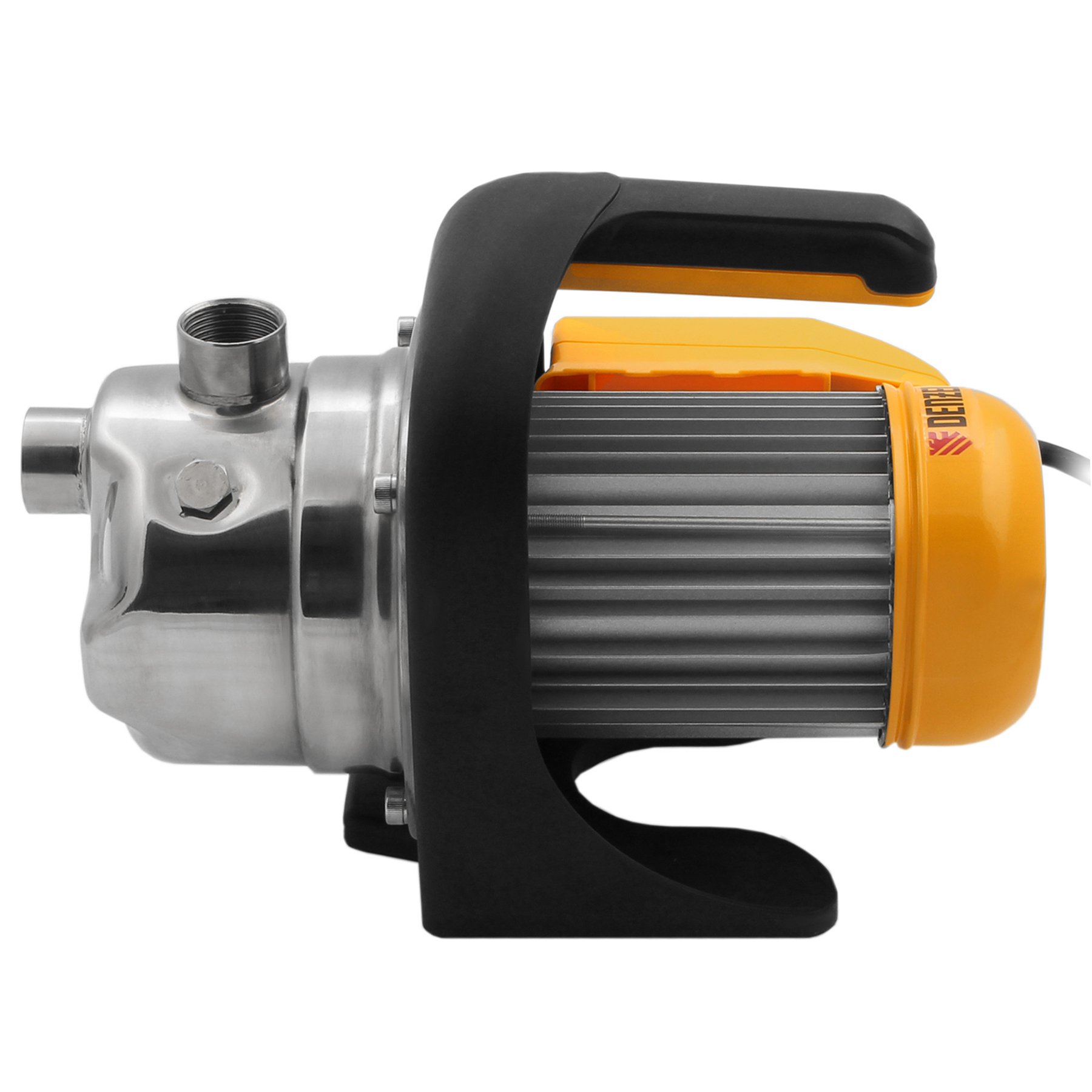Садовый поверхностный насос GP-1200Х, 1200 Вт, 3700 л/ч, подъем 46 м, нержавейка Denzel