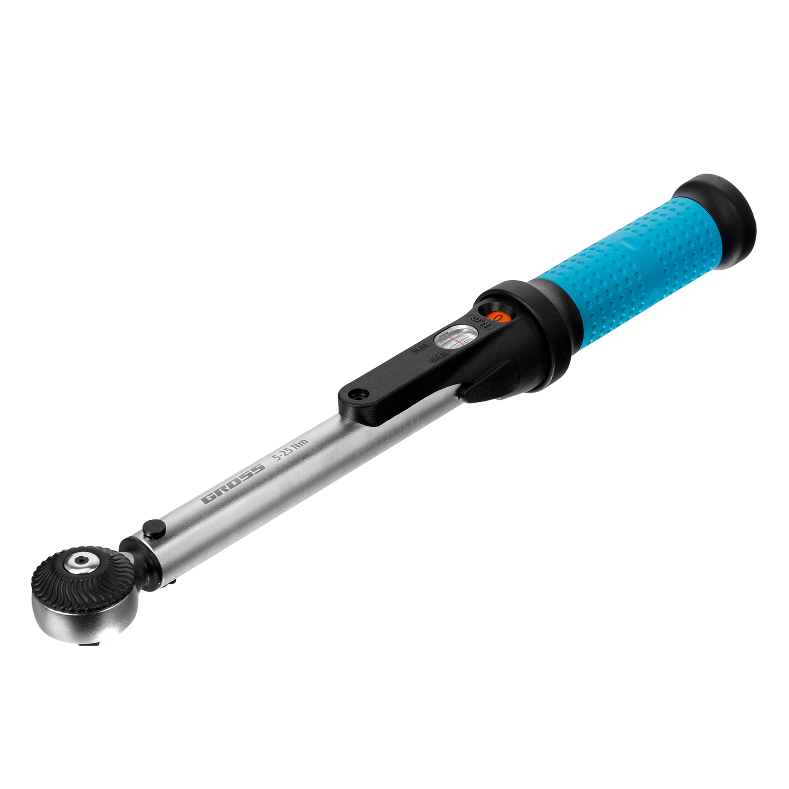 Ключ динамометрический, 5-25 Нм, 1/4", CrV  Gross