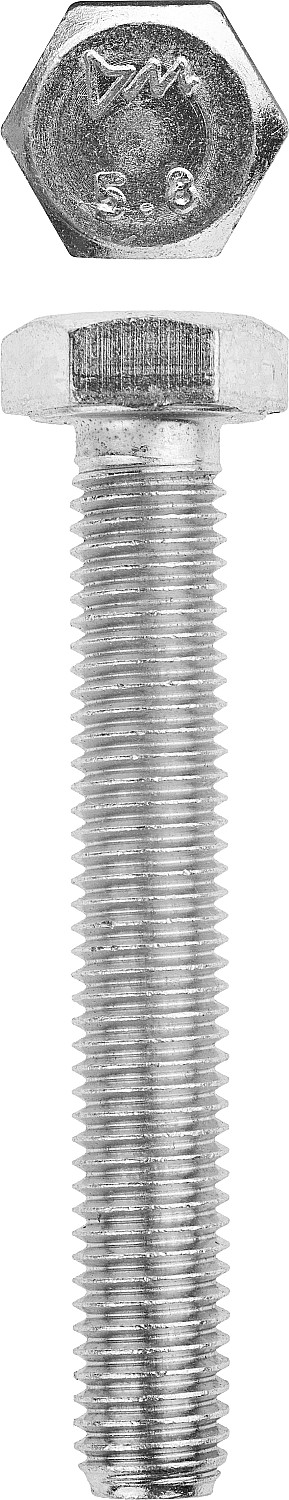 ЗУБР ГОСТ 7798-70, кл. пр. 5.8, M10 х 100 мм, цинк, 5 кг, болт (303080-10-100)