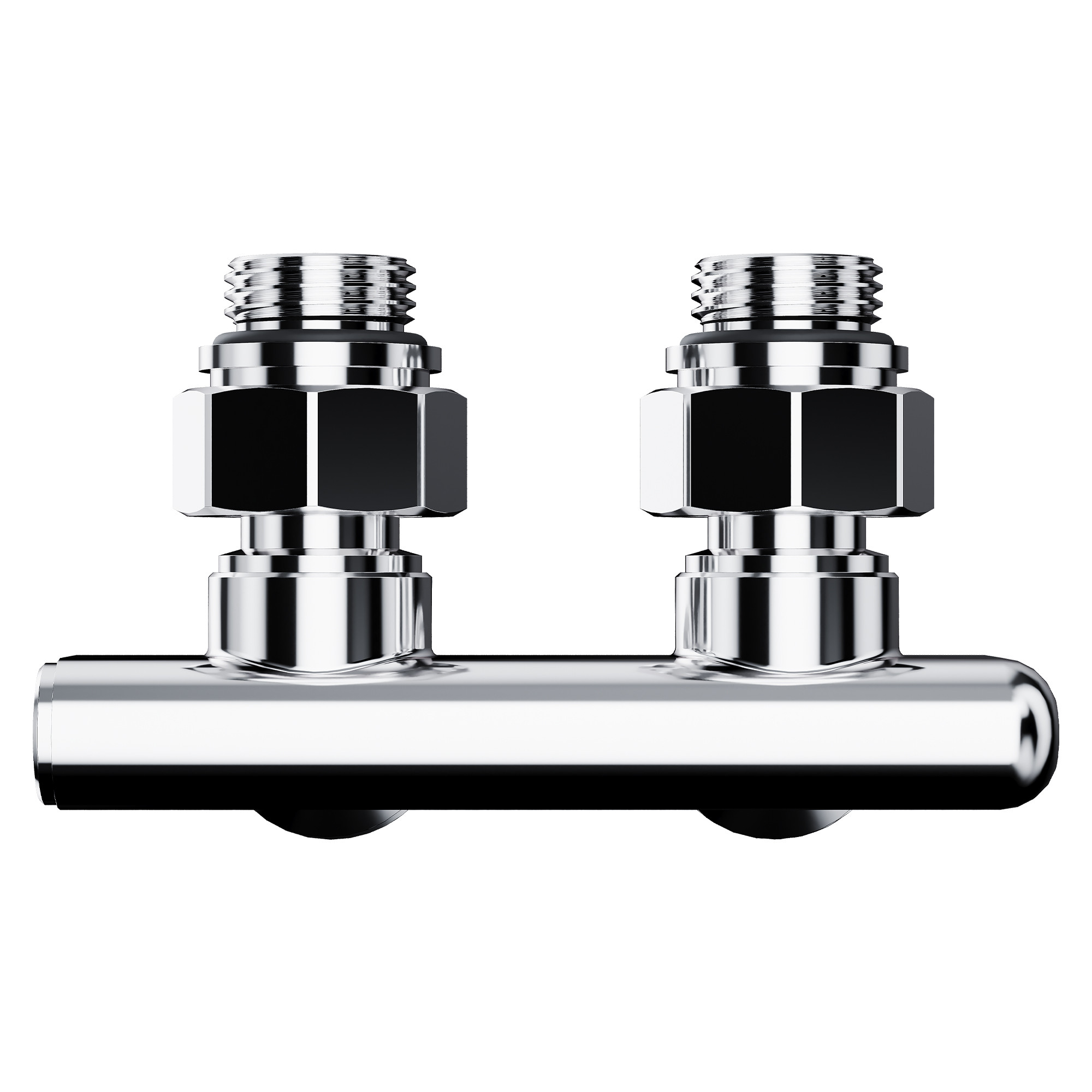 Узел нижнего подключения перекрестный Royal Thermo Design угловой 1/2"х3/4" EK (хром)