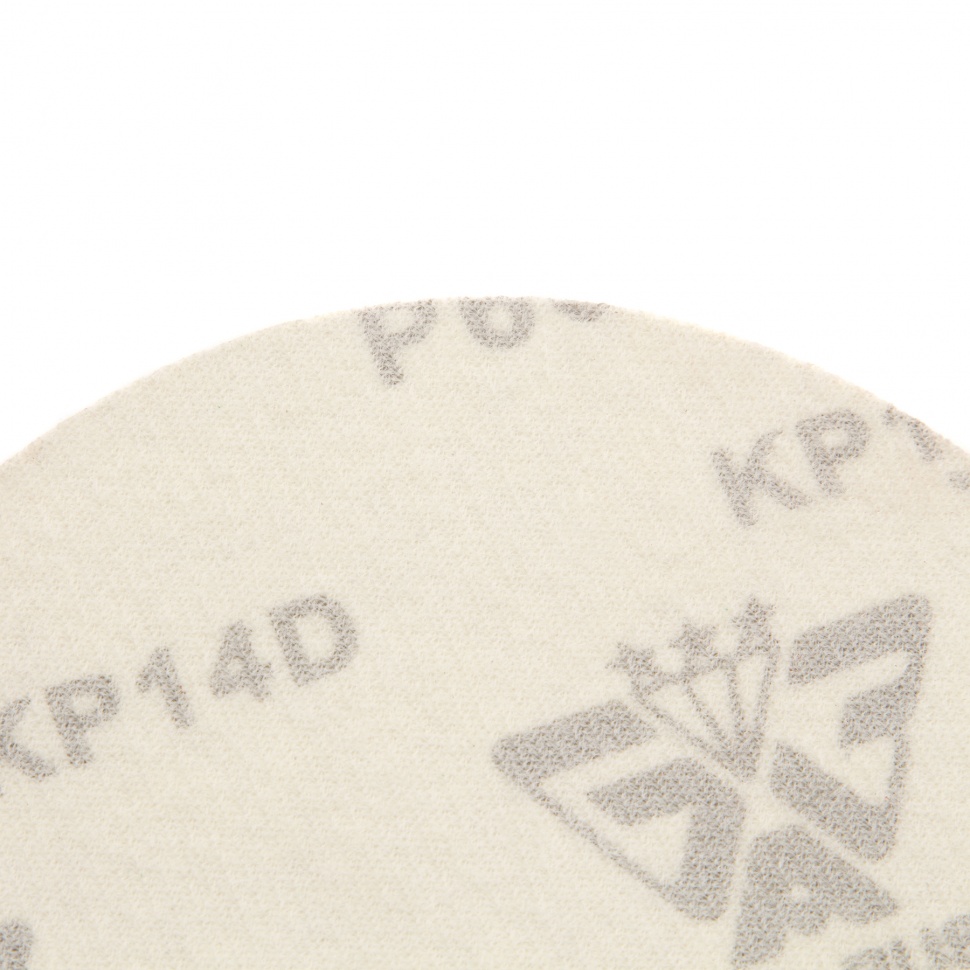 Диск шлифовальный под "липучку", KP14D, зернистость P 60, 25-Н, 125 мм, 5 шт, "БАЗ"