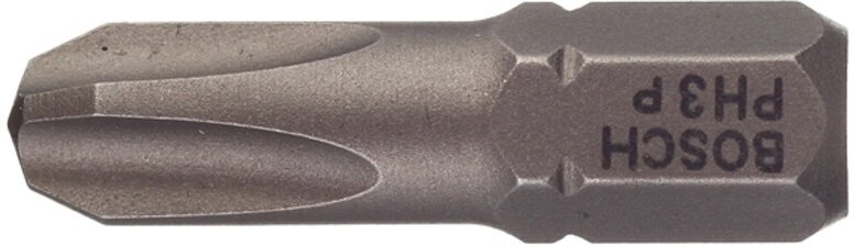 Бита BOSCH PH-3 x 25 мм (3 шт), блистер  (2607001515), шт