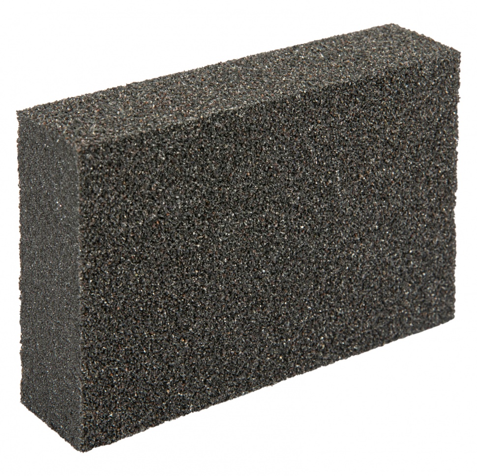 Губка для шлифования, 100 х 70 х 25 мм, мягкая, 3 шт, P 60/80, P 60/100, P 80/120 Matrix