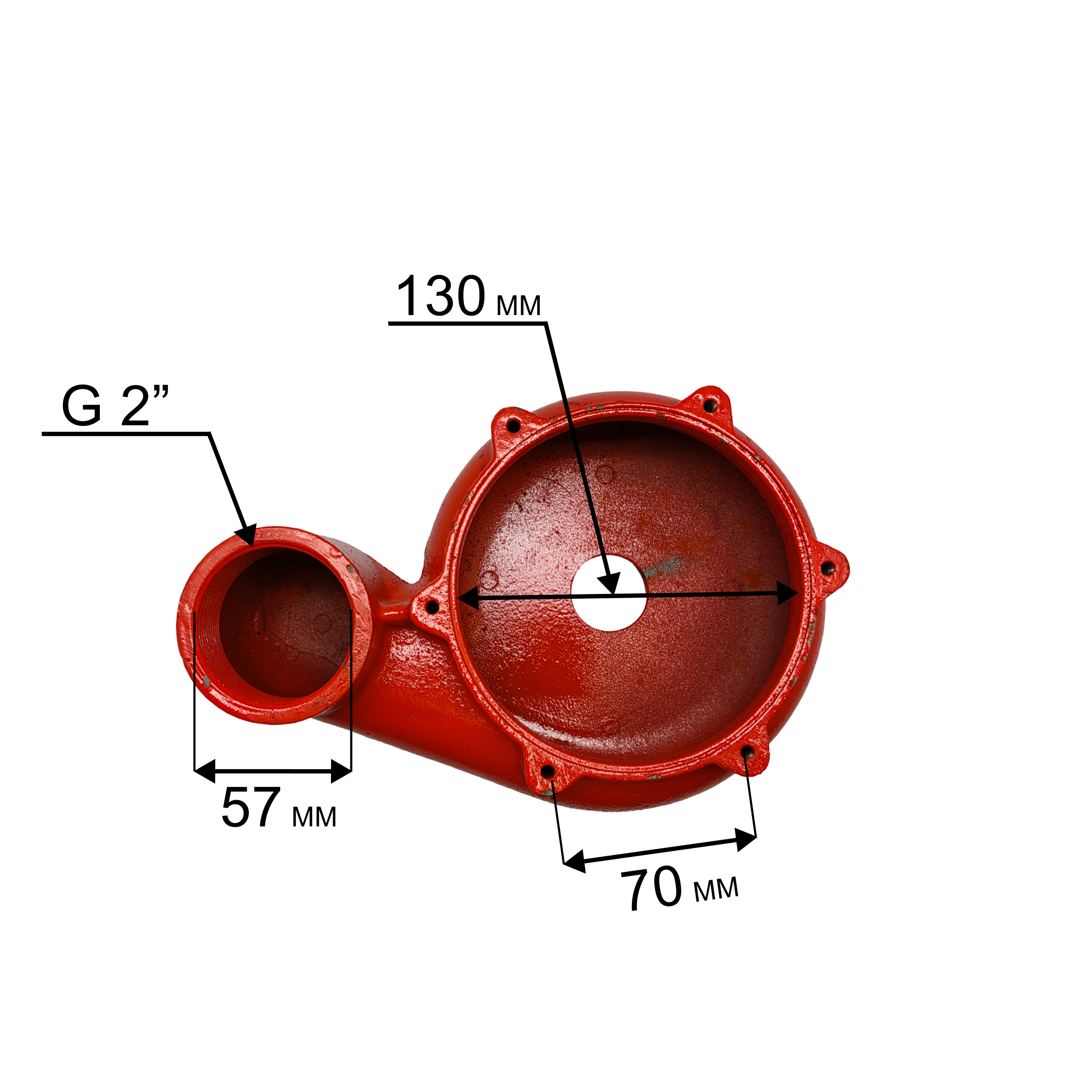 Корпус насоса водяного QUATTRO ELEMENTI Sewage 1200F Ci (910-171-22), шт