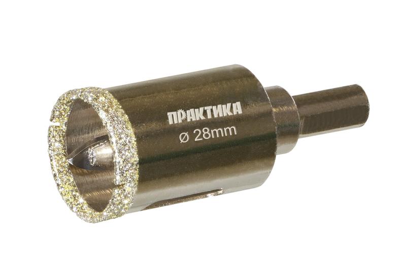 Коронка твердосплавная ПРАКТИКА SDS- Plus ударная 40 мм (1шт.) клипса
