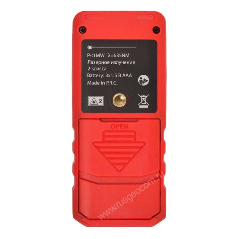 Лазерный дальномер RGK DL100 (с поверкой)